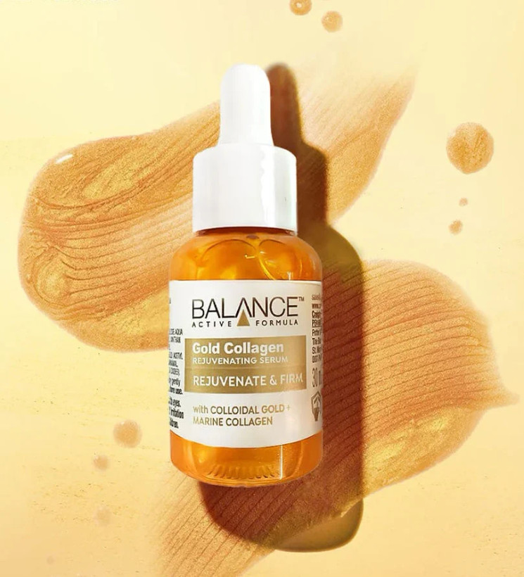 سرم جوان کننده پوست Gold Vegan Collagen بالانس Balance