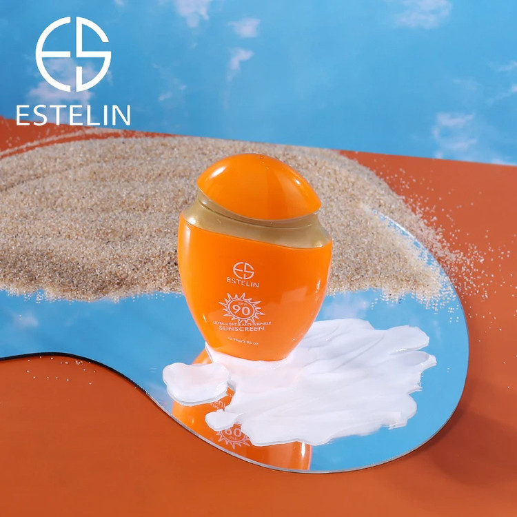 ضدآفتاب استلین ضدچروک فوق سبک spf90 +++PA Estelin Ultra-Light & Anti-Wrinkle Sunscreen SPF90 +++PA