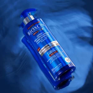 شامپو بیوکسین ضد شوره و ضد ریزش مردانه 2in1 حاوی کافئین و ال کارنیتین حجم 500 میل