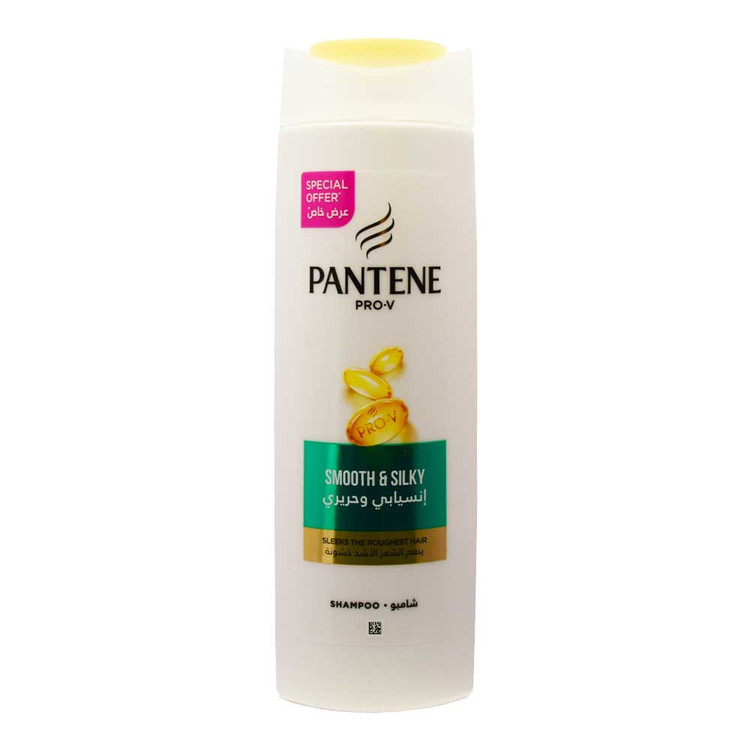 شامپو پنتن PANTENE اصل عربستان مدل نرم کننده حجم 400 میلی لیتر