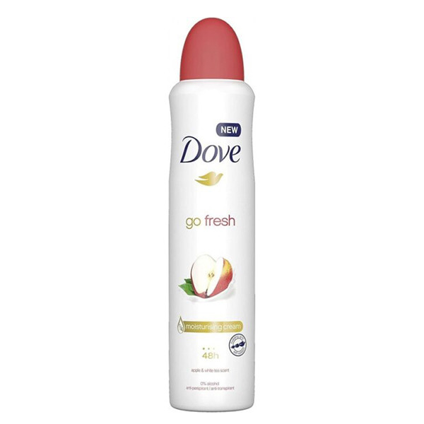 اسپری ضدتعریق سیب و چای سفید داو Dove Go Fresh Apple حجم 250 میلی لیتر