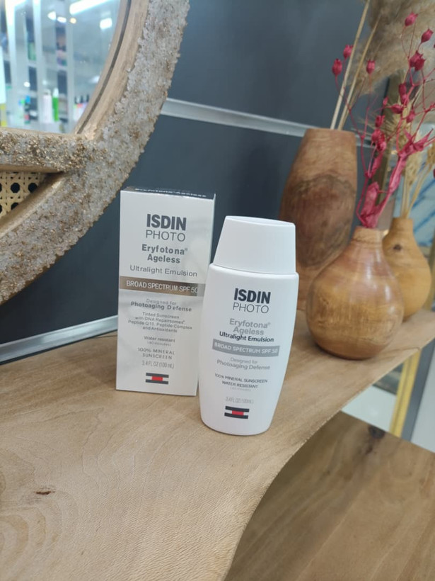 کرم ضدآفتاب،آبرسان ،ضد پیری وچروک مینرال ایزیدین Eryfotona Ageless مدل ایزیدین