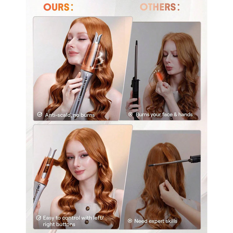 دستگاه کرلی مو جادویی شیگلم Sheglam سایز 32mm