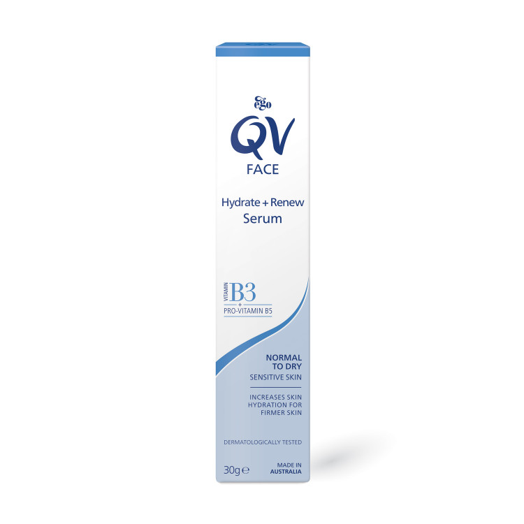سرم آبرسان و بازسازیکننده QV Face Hydrate + Renew Serum حجم 30g