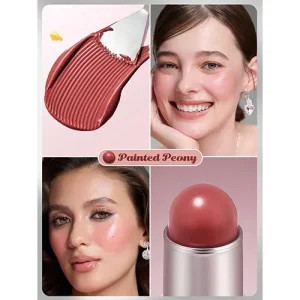 رژگونه شیگلم استیکی رنگ پینتد پیونی Painted Peony