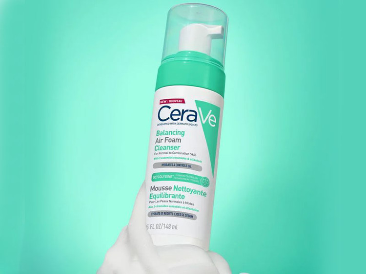 فوم شستشوی صورت سراوی مدل بالانسینگ (Air Foam) مخصوص حفظ تعادل چربی و رطوبت پوست 148 میل