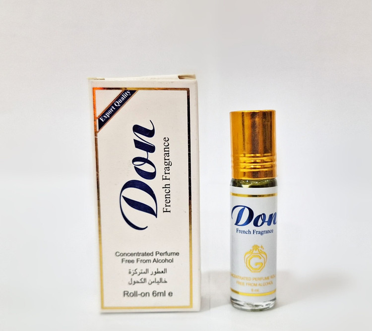 عطر غلطکی فرانسوی Don حجم ۶ میل بدون الکل اصل