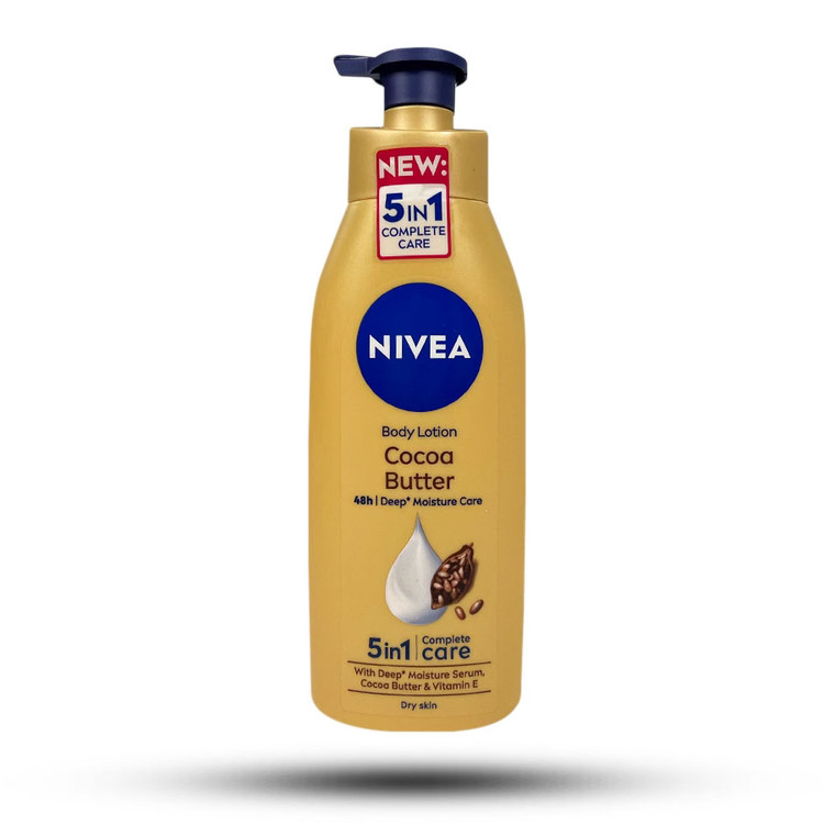 لوسیون بدن نیوآ مدل Cocoa Butter حاوی کره کاکائو 400 میل