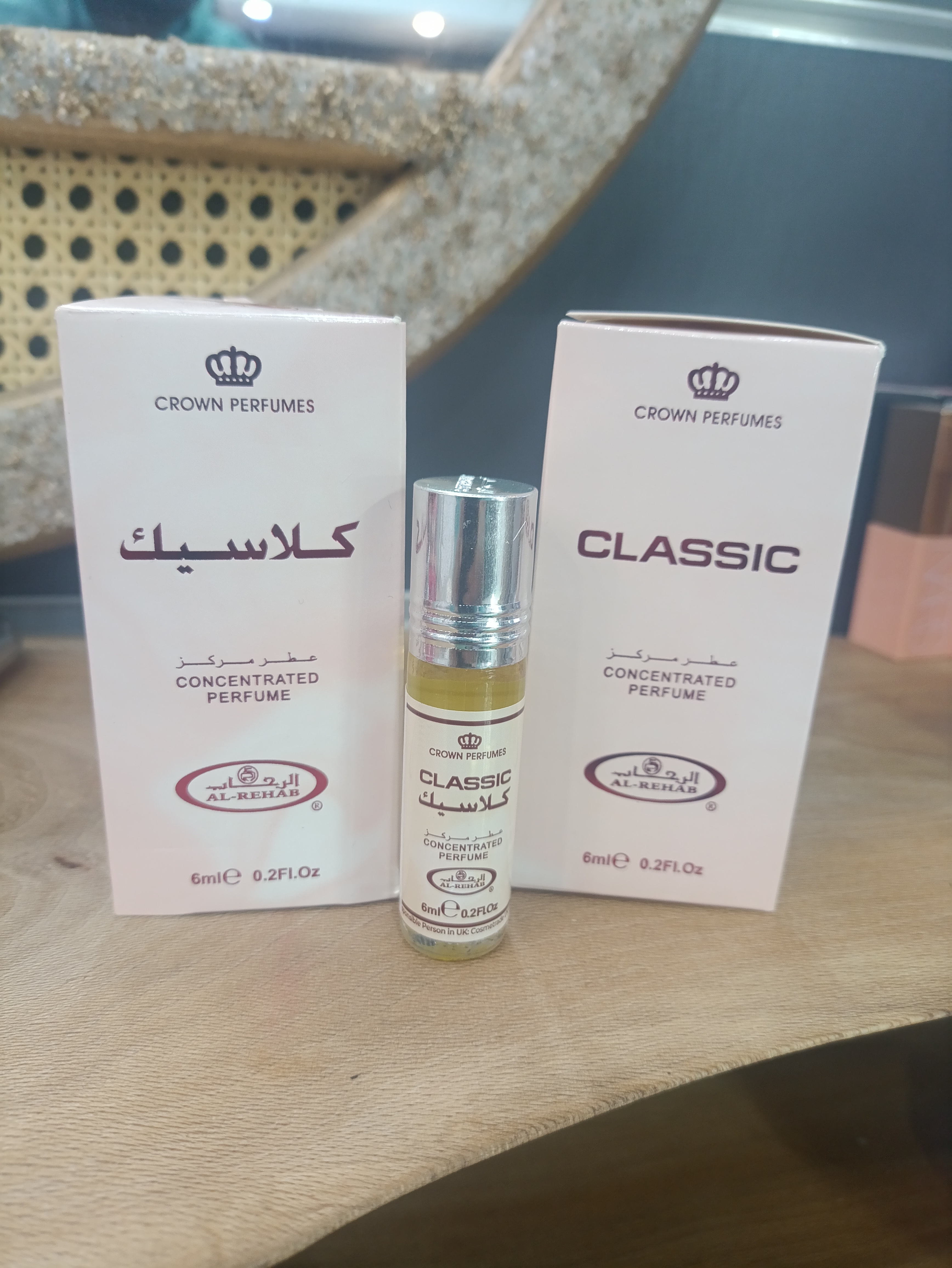عطر رولی ۶ میل کلاسیک بدون الکل