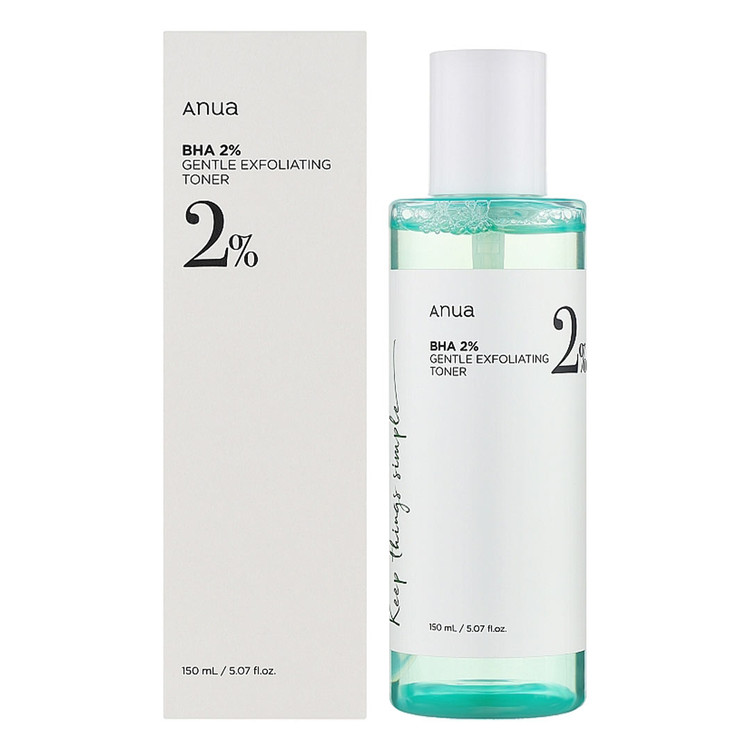 تونر آنوا BHA 2% لایه بردار Anua BHA 2% Gentle Exfoliating Toner