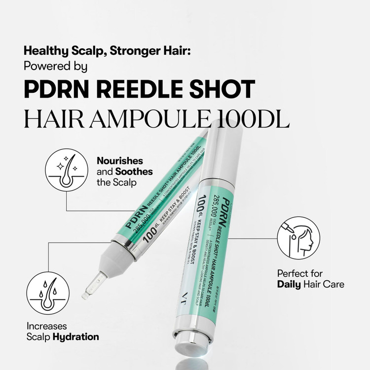 سرم ضد ریزش و تقویت مو ریدل شات 100 Reedle Shot حجم ۵۰ میل / VT Cosmetics