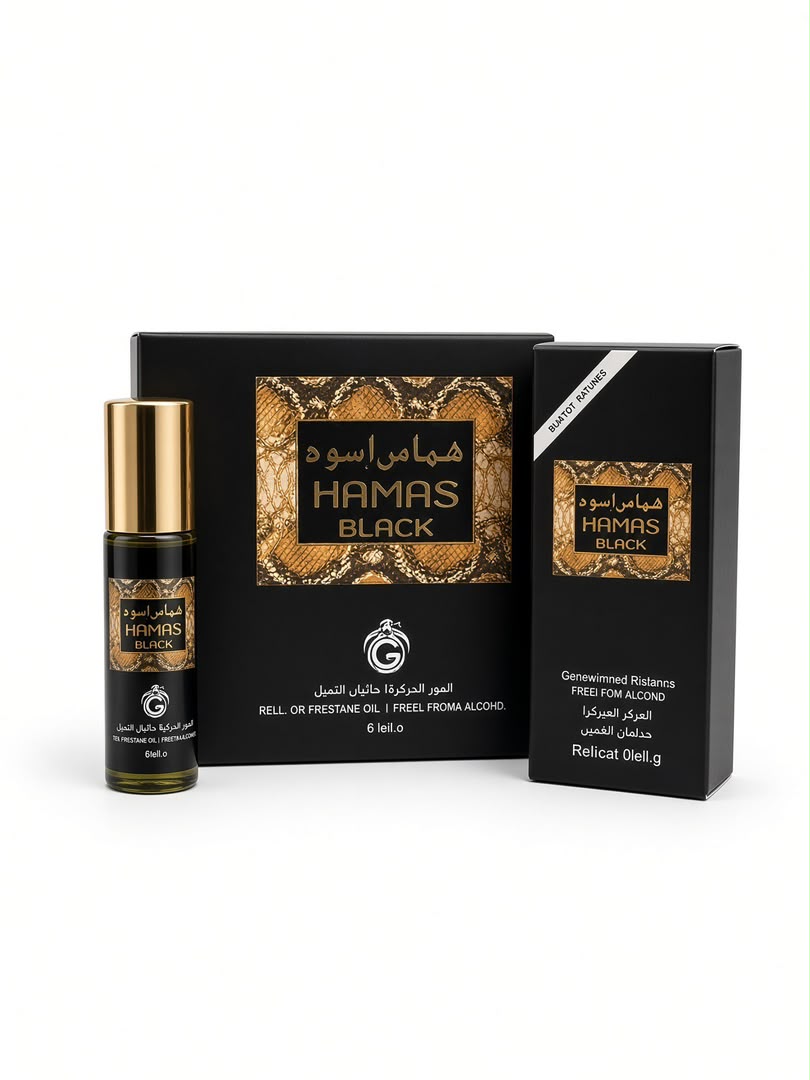 عطر رولی ۶ میل مردانه هوس بلک اصل